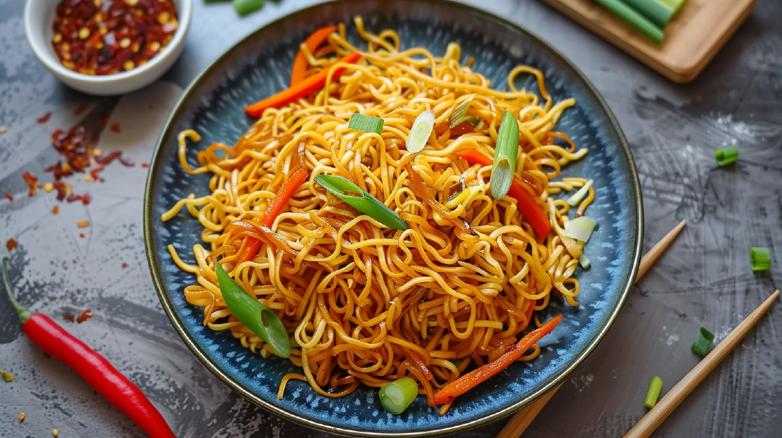 Schnelle gebratene Asia-Nudeln: Ein Genuss für Feinschmecker in 20 Minuten