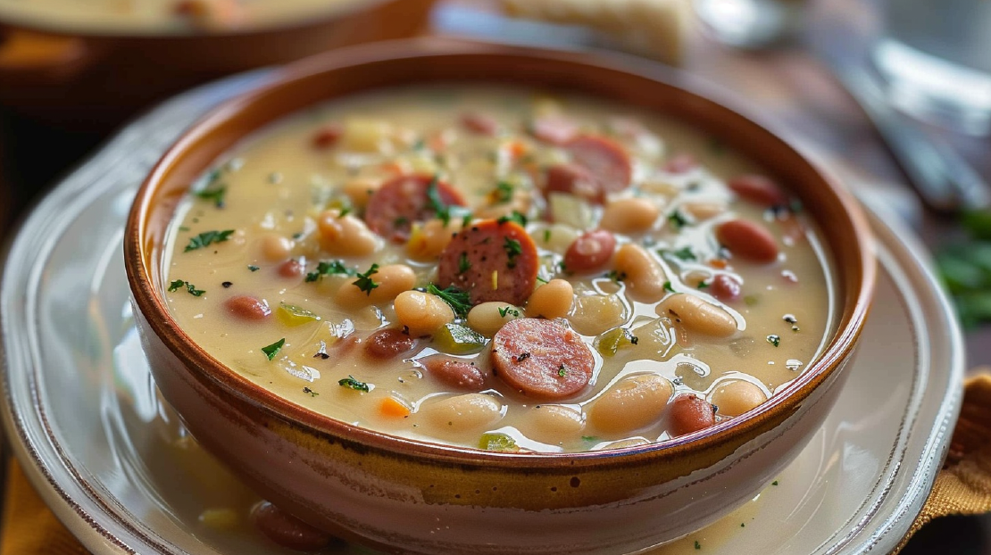 Herzhafte Cremesuppe mit Kielbasa: Ein Wohlfühldelikt für kalte Tage