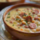 Herzhafte Cremesuppe mit Kielbasa: Ein Wohlfühldelikt für kalte Tage