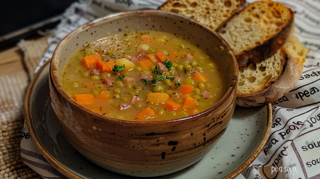 Herzhafte Erbsensuppe nach Omas Geheimrezept – Einfach und Lecker