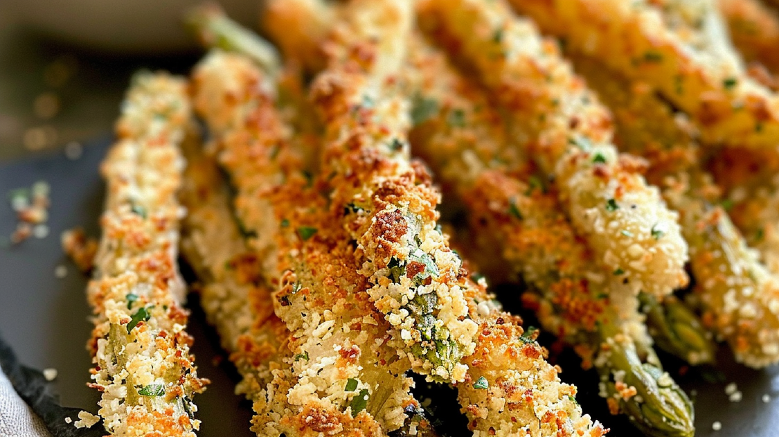 Krosse Parmesan-Spargel-Pommes: Das gesunde Snackvergnügen für Gemüse-Liebhaber!