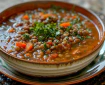 Omas Linsensuppe mit würzigen Würstchen: Ein Klassiker für kalte Tage