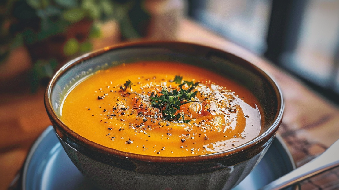 Würzige Ingwer-Möhrensuppe: Blitzschnell zubereitet und gesund!