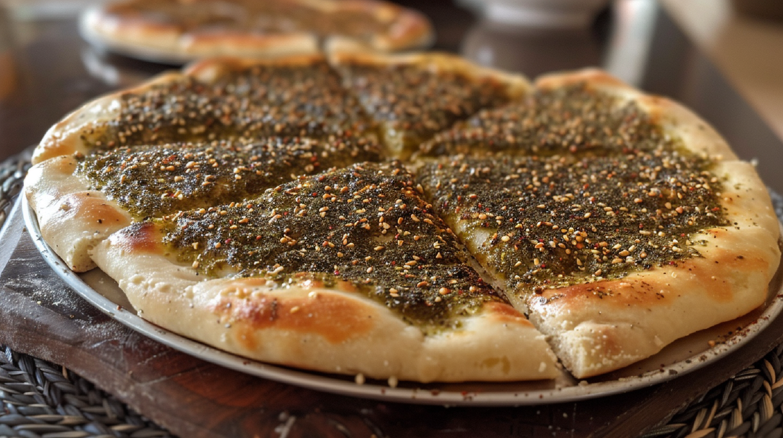 Authentisches Manakish Rezept: Za'atar Pizza wie aus dem Orient