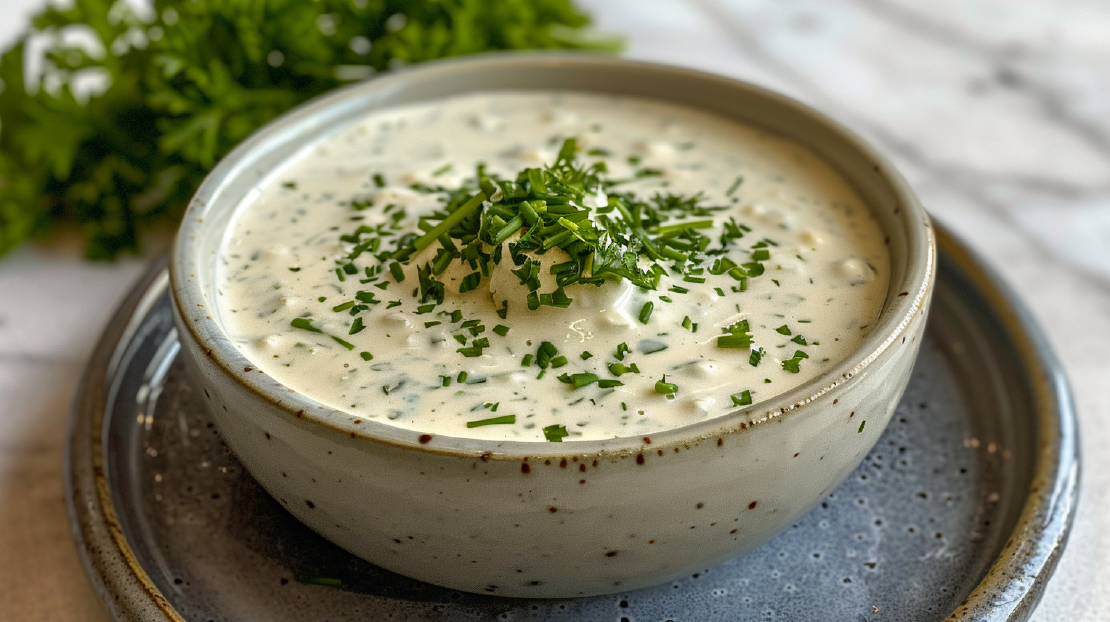 Ranch-Dressing: Das beliebte amerikanische Dressing, das jedes Gericht veredelt!
